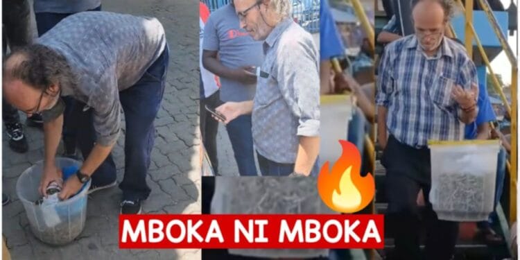 Mzungu selling omena mombasa photo