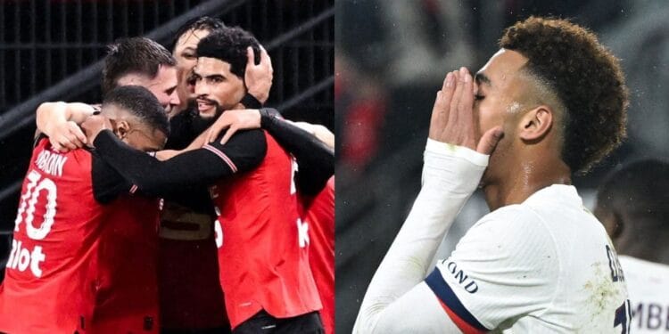 Rennes stuns psg 3