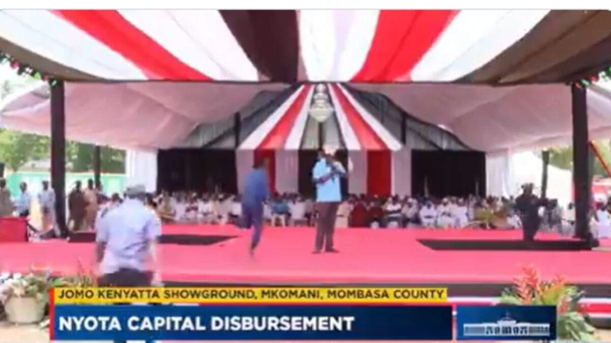 Ruto at mkomani