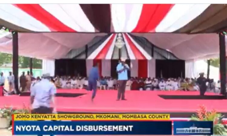 Ruto at mkomani