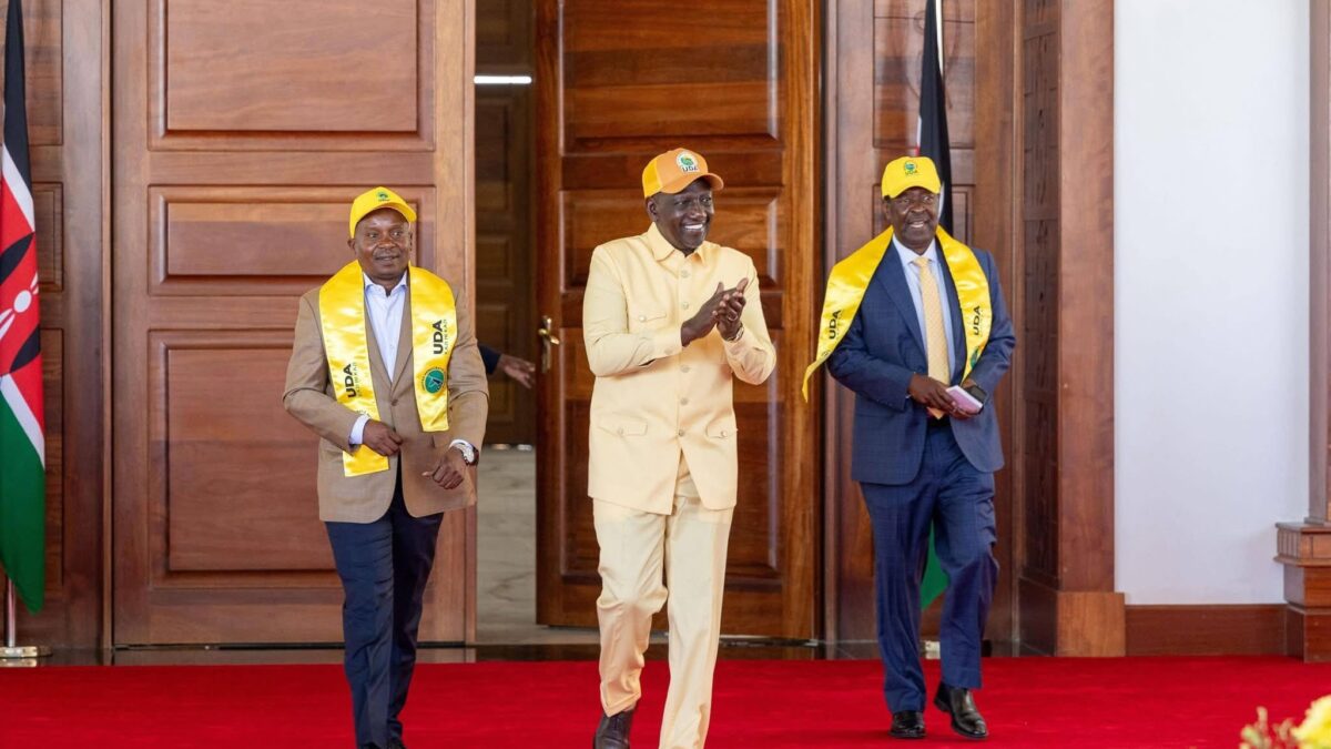 William ruto at statehouse