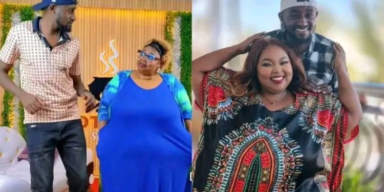 Content creator Flapa wa Nyahururu with his Mumama