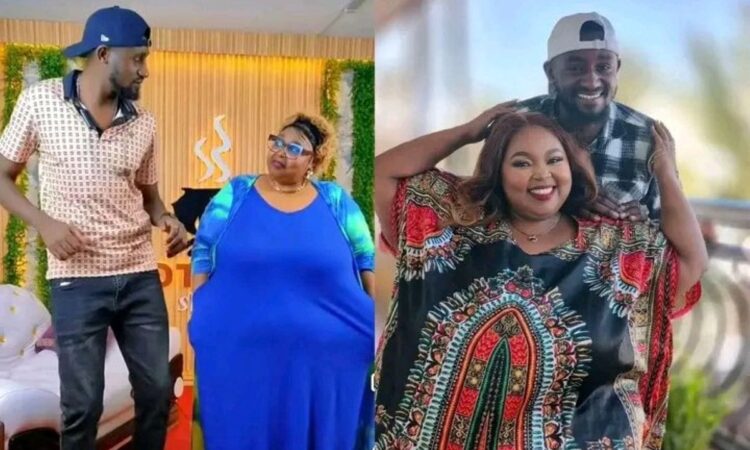 Content creator Flapa wa Nyahururu with his Mumama