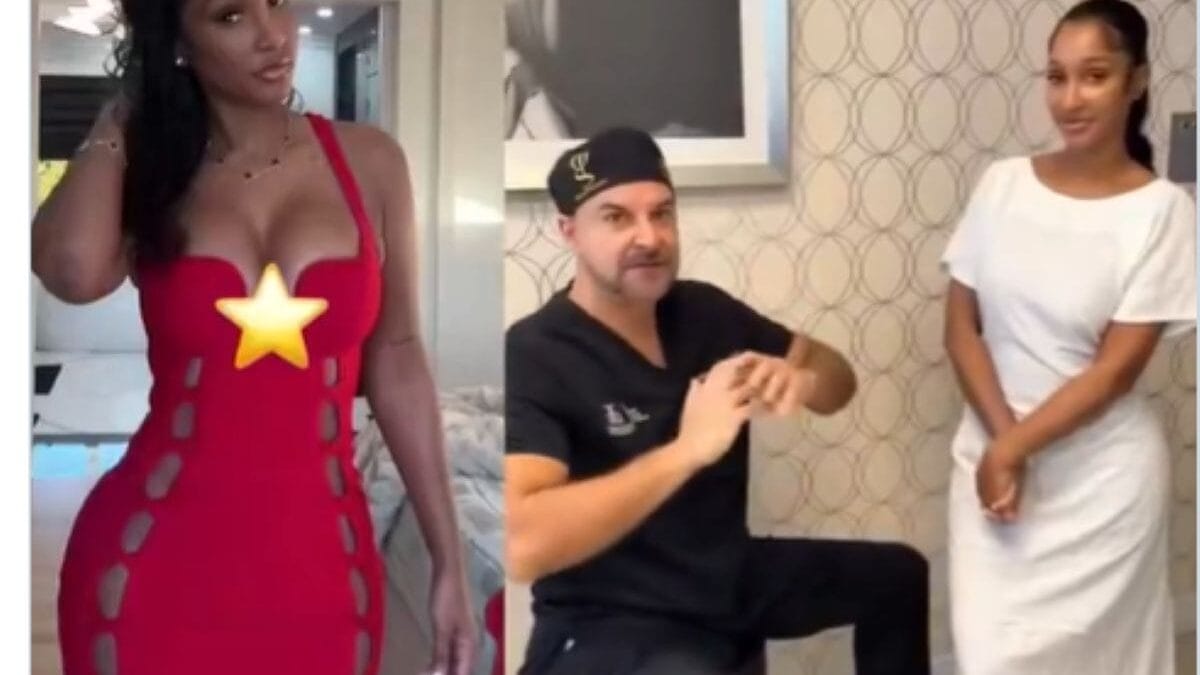 Dr Ghavami opened up about Bernice Burgos' butt reduction