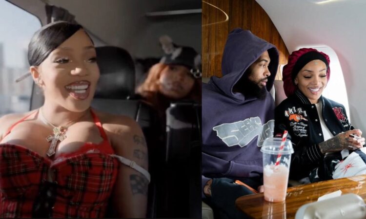 Glorilla posted an emotional video claiming she caught her boyfriend Brandon Ingram cheating