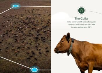 Halter AI cow collars