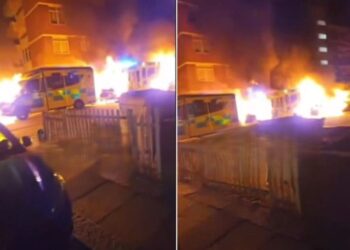 Hatzalah ambulances torched in Golders Green arson