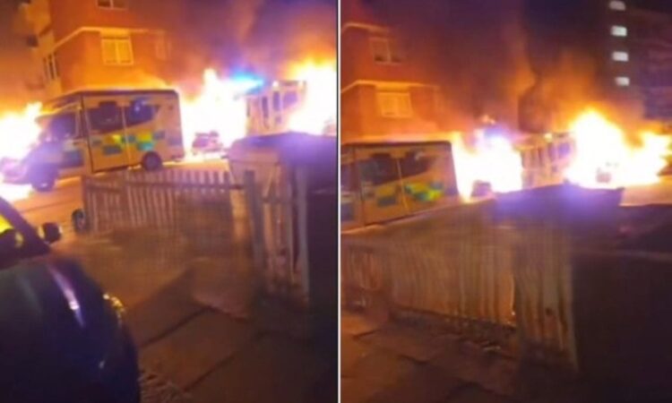 Hatzalah ambulances torched in Golders Green arson