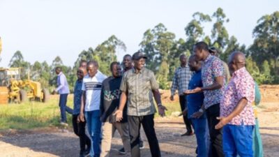 Ruto embarks western tour