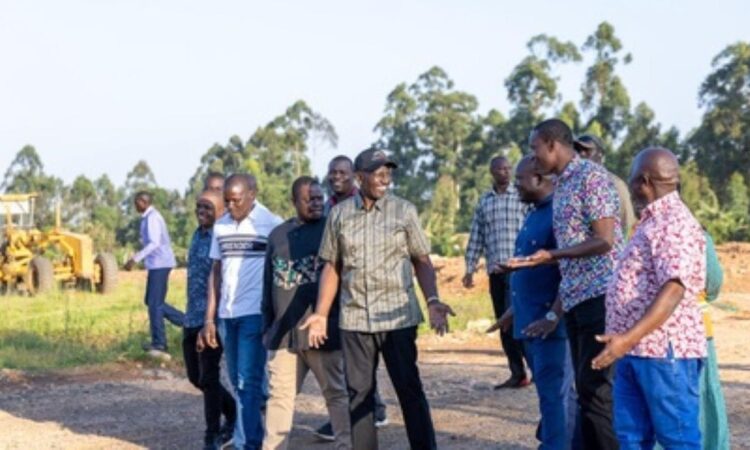Ruto embarks western tour