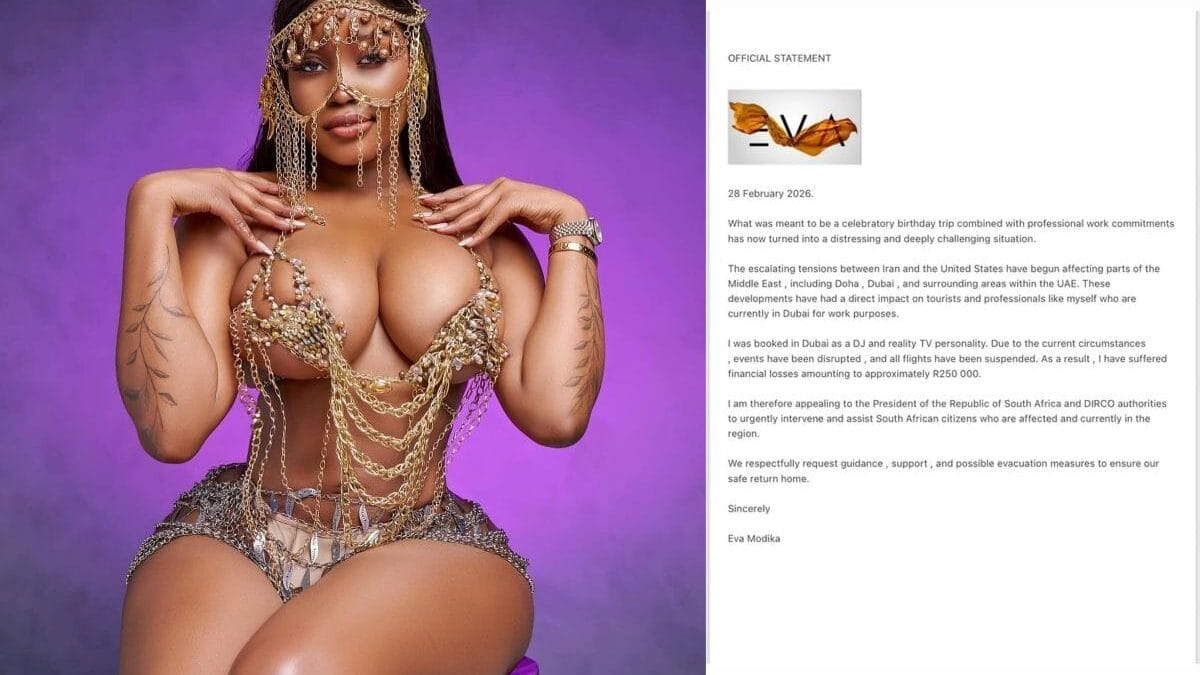 South African socialite Eva Modika