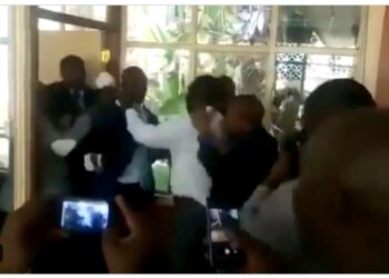 Babu owino fight jaguar