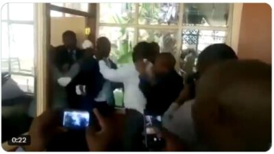Babu owino fight jaguar