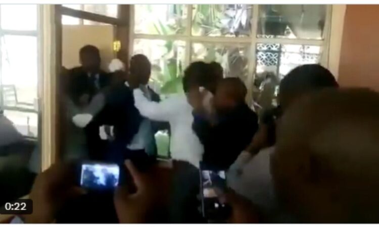 Babu owino fight jaguar