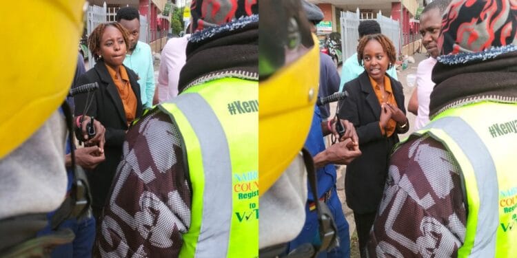 Kilimani woman bolt driver