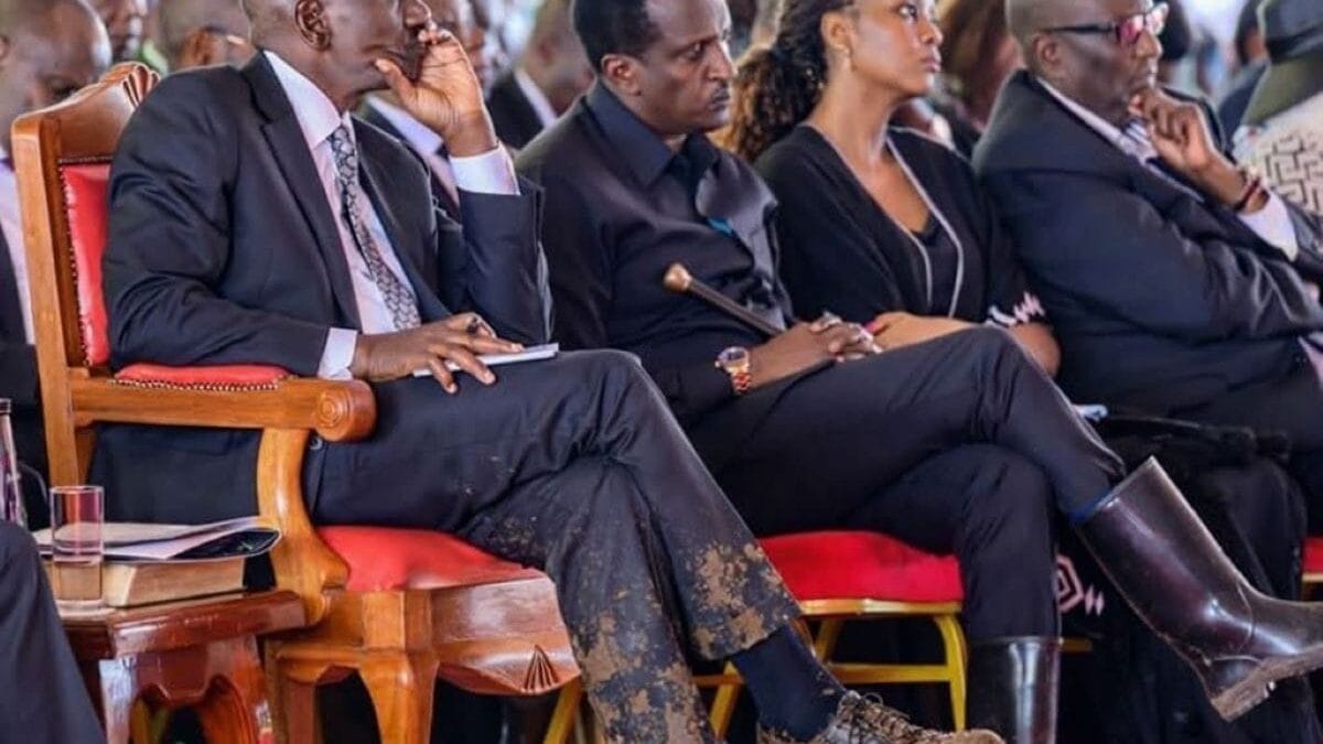 Ruto ngeno burial mud