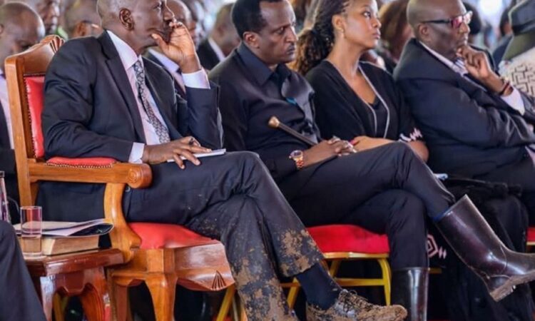 Ruto ngeno burial mud
