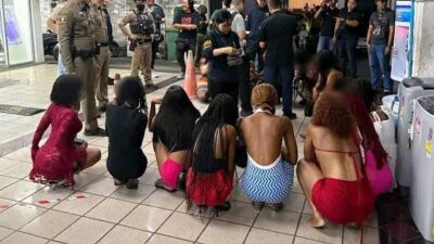Sex workers arrests in thailand