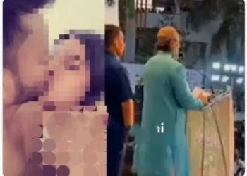 Mohammad Ayan, the accused in the Amaravati scandal, has also shared the stage with Asaduddin Owaisi!