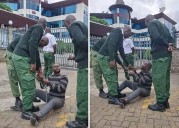 Photojournalist Denish Ochieng