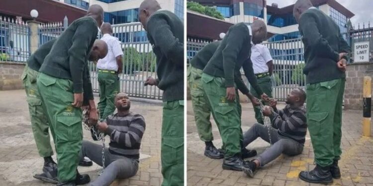 Photojournalist Denish Ochieng