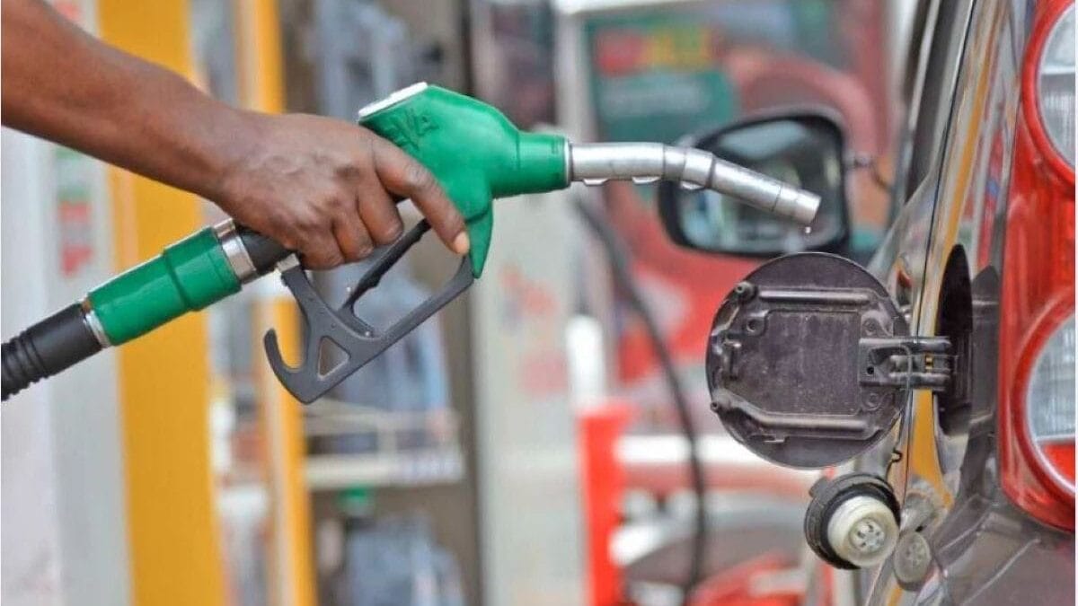 Pump petrol price