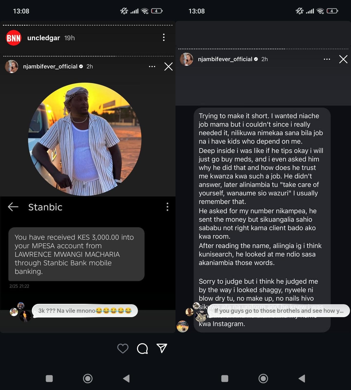 Terence creative messages