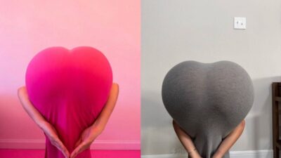 Women heart shape challenge