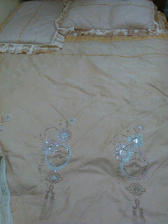 Bed preparation Its a bed at a house hold that show fathers leadership at home.