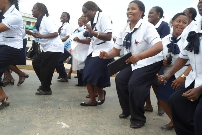 Kilifi county doctors strike. PHOTO |BNC
