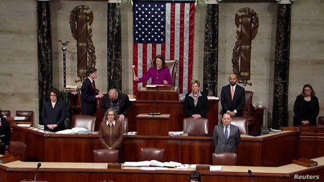 US assembly as impeachment motion continues. Donald Trump to be impeached