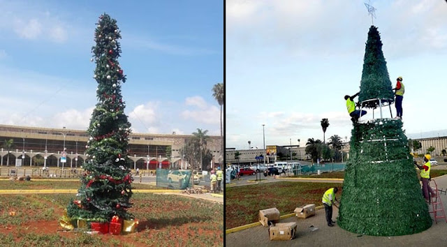 JKIA CHRISTMAS TREE MEME
