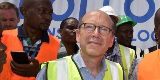 Bolloré Kenya Managing Director Jean-Pascal Naud. PHOTO | NMG