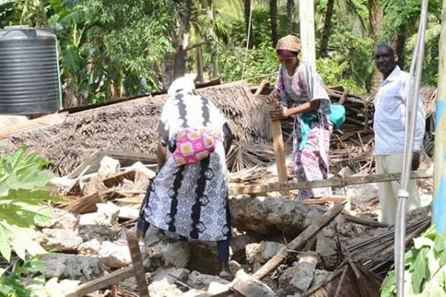Mwendo wa panya residents looking for remains eviction in 2018. PHOTO | BMS