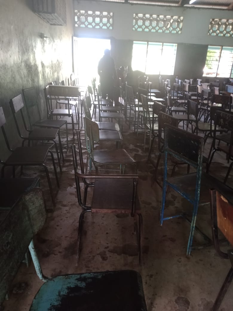 Ganze boys secondary school hall. PHOTO | BMS
