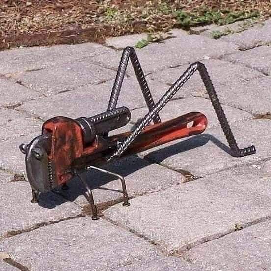 Man representation of a Locust. Agricultural CS axed for failing to curb the menace. PHOTO | BMS