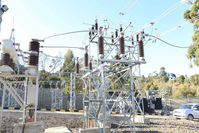 Kenya Power sub-station.  PHOTO | BMS