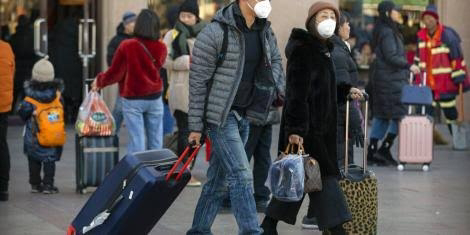 Passengers traveling to or from China. PHOTO | BMS