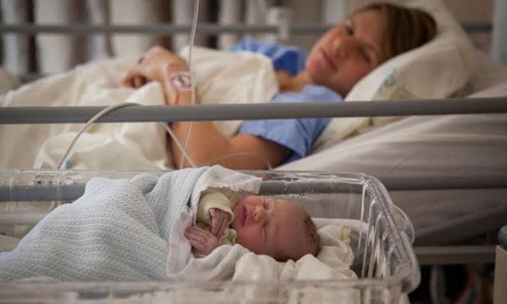 The mother and her daughter give birth at the same time. PHOTO | ABC