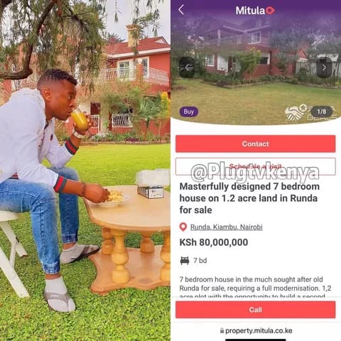 Ringtone Apoko kicked out of his Runda home.