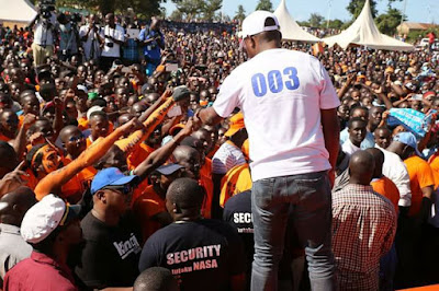 Kilifi County painted Orange (ODM) from Governor to MCA courtesy of Amason Kingi.