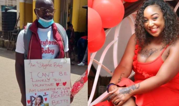 Betty Kyallo shocks a man on the street photo Betty Kyallo shocks a man on the street photo