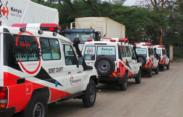 Kenya Red Cross Society (KRCS) on the spot Kenya Red Cross Society (KRCS) on the spot