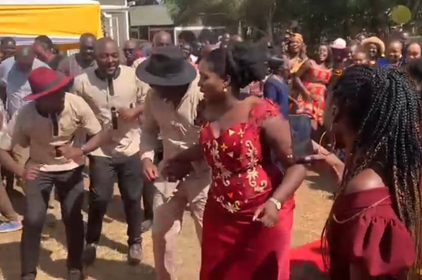 Akisa Wandera with her husband Charles wedding photos Akisa Wandera with her husband Charles wedding photos