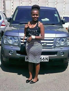 A lady poses a photo after initiation illuminati ceremony. PHOTO | BANA The Illuminati brotherhood in Kenya has acquired alot of youths in the country.