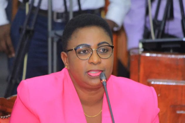 Aisha Jumwa Katana cries in Parliament during vetting