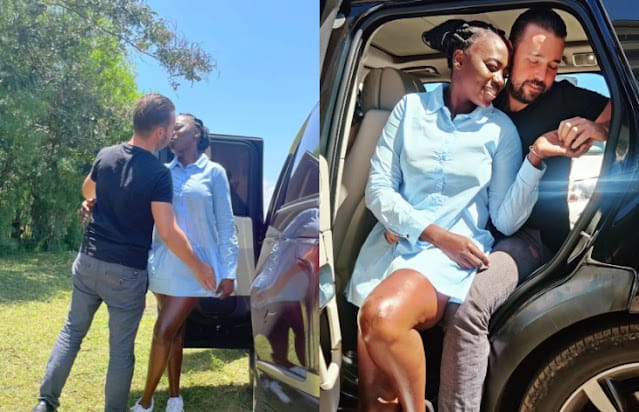 Akothee's mzungu boyfriend, Omondi