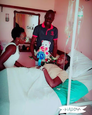Esther Akoth aka Akothee in triple tragedy with her family in hospital 