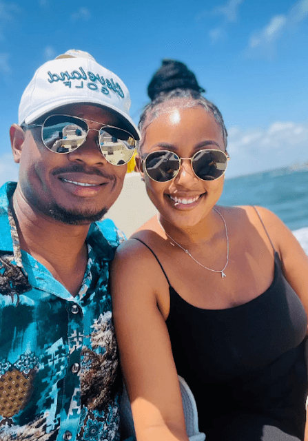 Amber Ray shows off her new fiance, Kennedy Rapudo, with his kids