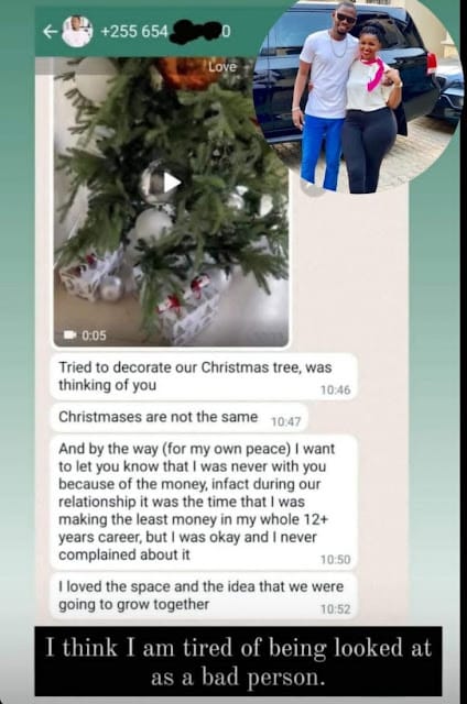 Anerlisa Muigai shares screenshots secret messages with BenPol, bids to clear her name